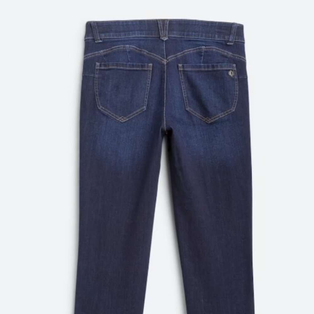 NWOT DEMOCRACY Natalie Ab Solution Straight Leg Jean-Stich Fix 8P - Picture 5 of 5